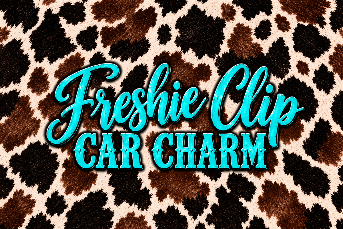Freshie Clip Rear view mirror charm