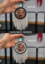 Womans freshie Highland cow / boho / western