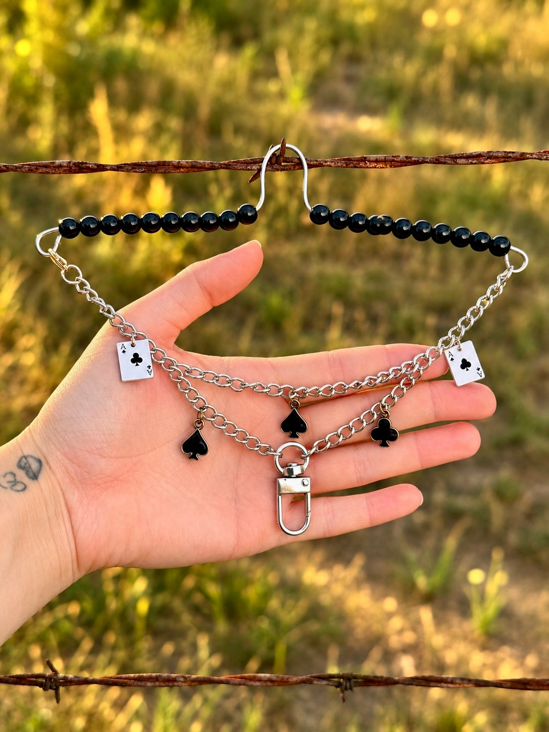 Freshie Car Charm / Spade & Clover