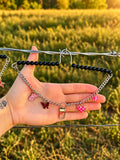 Freshie car charm / Western pink