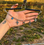 Freshie car charm - Western cross